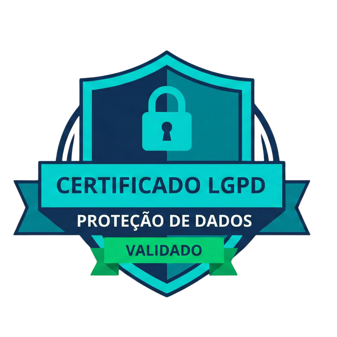 Certificado LGPD - Lei Geral de Proteção de Dados